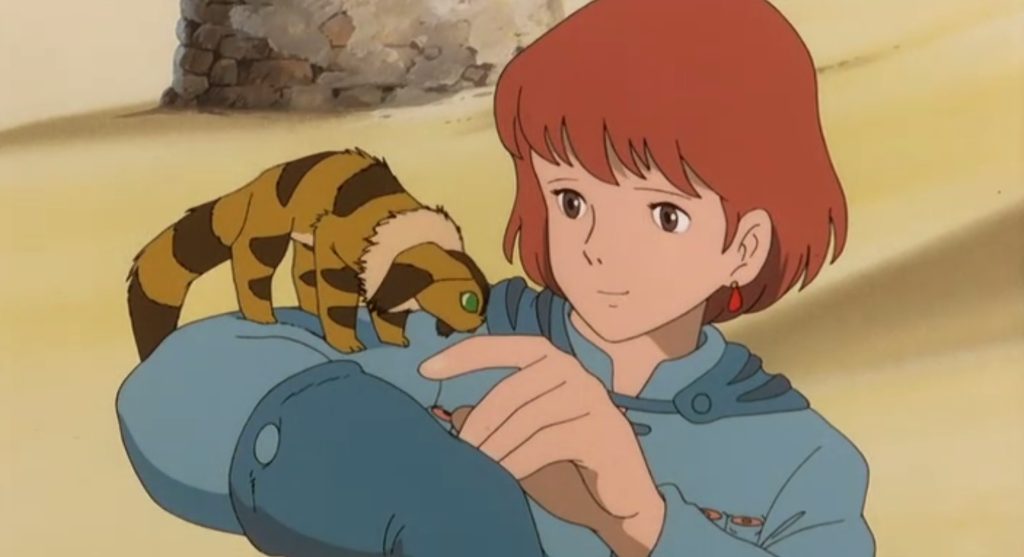 Image tirée du film Nausicaa de la Vallée des Vents.